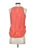 Ann Taylor Orange Sleeveless Blouse Size XS - photo 2