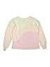 Old Navy Color Block Pink Sweatshirt Size 14 - 16 - photo 1