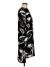 Adam Lippes 100% Polyester Print Black Casual Dress Size 6 - photo 4