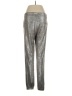 Assorted Brands Metallic Silver Casual Pants Size S - photo 2