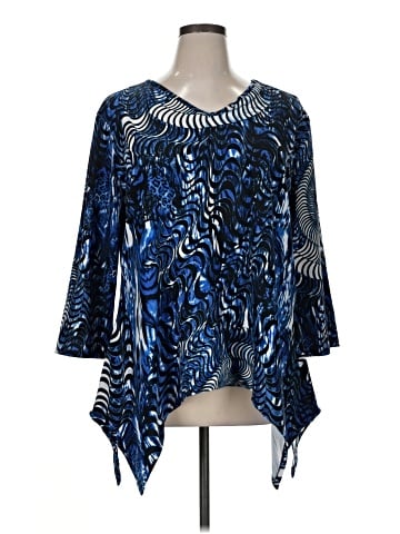 Kaktus 3/4 Sleeve Blouse (view 1)