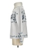 Rachel Zoe TJX Paisley Silver Pullover Sweater Size S - photo 5