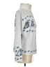 Rachel Zoe TJX Paisley Silver Pullover Sweater Size S - photo 4