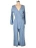 Old Navy Chevron-herringbone Blue Jumpsuit Size M - photo 1