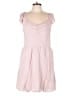 Hollister 100% Viscose Pink Romper Size XL - photo 1