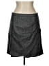 Garnet Hill Chevron-herringbone Gray Formal Skirt Size 10 - photo 1