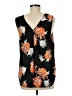 Daniel Rainn 100% Polyester Black Sleeveless Blouse Size M - photo 2