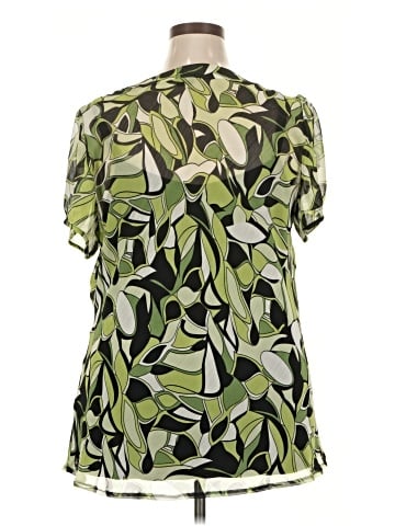 Essentials by Milano Short Sleeve Blouse (view 2)