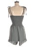 Shein 100% Polyester Solid Gray Romper Size 6 - photo 2