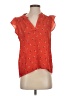 Lipslide 100% Polyester Orange Sleeveless Blouse Size S - photo 1