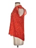 Lipslide 100% Polyester Orange Sleeveless Blouse Size S - photo 5