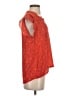 Lipslide 100% Polyester Orange Sleeveless Blouse Size S - photo 4