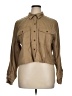 Universal Thread 100% Lyocell Tan Long Sleeve Button-Down Shirt Size XL - photo 1