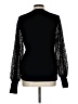Sioni Solid Black Pullover Sweater Size L - photo 2