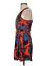 Volcom 100% Rayon Print Orange Cocktail Dress Size XS - photo 5