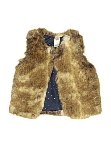 OshKosh B'gosh Faux Fur Vest (view 1)
