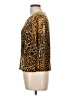 Anna Gray 100% Acrylic Animal Print Gold Pullover Sweater Size L - photo 5