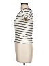 MNG Stripes Ivory Short Sleeve T-Shirt Size L - photo 5