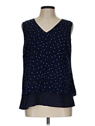 Skies Are Blue Sleeveless Blouse (view 1)