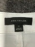 Ann Taylor Metallic Ivory Jeans Size 14 - photo 7