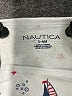 Nautica Print Ivory Short Sleeve Onesie Size 3-6 mo - photo 3