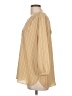 NYDJ Stripes Yellow 3/4 Sleeve Blouse Size L - photo 5