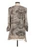 Alfani 100% Polyester Gray 3/4 Sleeve Blouse Size 6 - photo 2