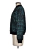 Anne Klein Print Teal Track Jacket Size 6 - photo 5