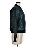 Anne Klein Print Teal Track Jacket Size 6 - photo 4