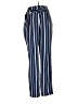 Stradivarius Stripes Blue Casual Pants Size 2 - photo 1