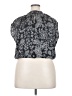 Ann Taylor LOFT 100% Polyester Black Sleeveless Blouse Size XXL (estimated) - photo 2