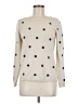 Absolutely Creative Worldwide Polka Dots Ivory Pullover Sweater Size M - photo 1