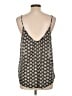 H&M 100% Polyester Black Sleeveless Top Size L - photo 2
