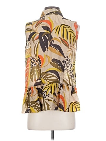 CAbi Sleeveless Button-Down Shirt (view 2)