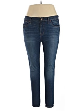 Madewell 9" High-Rise Skinny Jeans in Polly Wash