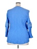 Ruby Rd. Blue 3/4 Sleeve T-Shirt Size 2X - photo 2