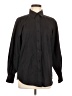 Foxcroft Solid Black Long Sleeve Button-Down Shirt Size 8 - photo 1
