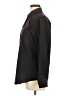 Foxcroft Solid Black Long Sleeve Button-Down Shirt Size 8 - photo 5