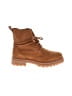 Steve Madden 100% Leather Brown Tan Ankle Boots Size 9 - photo 1