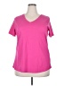 Woman Within Pink Active T-Shirt Size 18 (L) - photo 1