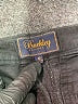 Buckley Tailors Chevron-herringbone Gray Wool Pants Size 0 - photo 7
