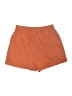 Shein Solid Orange Shorts Size 6 - photo 2
