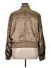 Topshop 100% Polyester Metallic Gold Jacket Size 14 - photo 2
