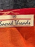 Sacred Threads 100% Rayon Tie-dye Red Cocktail Dress Size M - photo 6