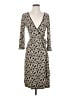 BCBGMAXAZRIA Print Tan Cocktail Dress Size S - photo 1