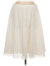 Calvin Klein Polka Dots Ivory Formal Skirt Size 6 - photo 1