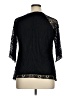 Brittany Black Black 3/4 Sleeve Top Size 1X - photo 2