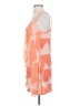 Volcom 100% Rayon Graphic Orange Casual Dress Size S - photo 5