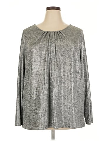 Liz Claiborne Career Long Sleeve Blouse (view 1)