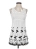 Young Essence 100% Polyester White Casual Dress Size S - photo 1